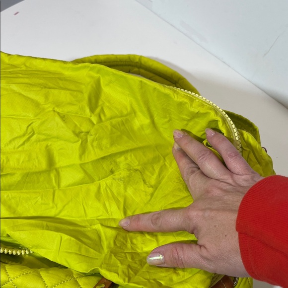 MZ Wallace Medium Metro Tote Deluxe – Bright Yellow - Picture 7 of 13